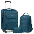 thumbnail image 1 of Juego de equipaje LARVENDER Softside Carry On de 3 piezas con cierre TSA, 1 of 7