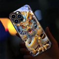 thumbnail image 5 of Smart Voice-activated Luminous Phone Cover Protective For iPhone 14 Plus 13 12 11 15 16 Pro Max XS XR 8 X Unicorn LED Case Funda iPhone 12 Pro CHINA, 5 of 5