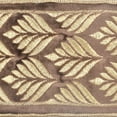 thumbnail image 2 of Vickerman 4" x 10 Yards Light Brown Embroidery Ribbon, 2 of 5