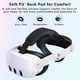 thumbnail image 3 of Soporte para gafas de realidad virtual Meta Quest 3 y 3S: cómoda correa para la cabeza reemplazable y ajustable. Accesorios de realidad virtual para una experiencia inmersiva mejorada, 3 of 6