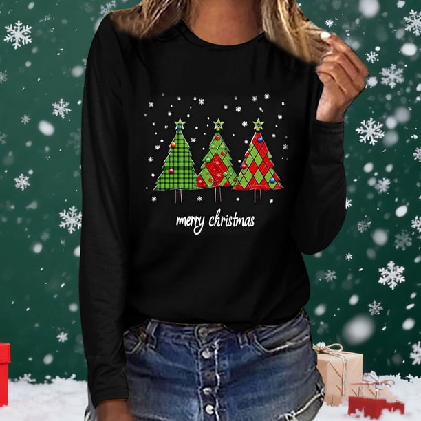 TaTaai Hoodies Shirts for Women Early Fall Long Sleeve Tops Vintage Graphic Outfits Tops Fashion Pullover Tees Gift