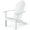 thumbnail image 4 of YYAo Adirondack Chair, Outdoor Reclining Chair,Acacia Wood Outdoor Adirondack Chair with Ergonomic Design-White, 4 of 11