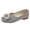 Blue, variant on Women Pearl Rhinestone Slip On Flat Shoes, Breathable Casual Single Shoes, Low Top Platform Shoes (Blue, 9)