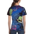 thumbnail image 5 of Invader Zim Poster Youth Unisex T-Shirt Crewneck Short Sleeve Double-Sided Print Tee Shirts Top For Boys Girls Kid Teen X-Large, 5 of 6