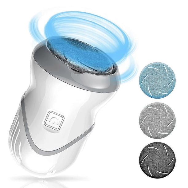 Professional Electric Feet Callus Remover,Portable Rechargeable Foot File Pedicure Tools with Vacuum Adsorption Foot Grinder 2 Speed 3 Grinding Heads