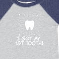 thumbnail image 4 of Inktastic I Got My First Tooth Announcement Boys or Girls Baby Bodysuit, 4 of 5
