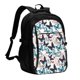 thumbnail image 1 of Balery Butterfly Mochila con carga USB para hombre y mujer - Mochila impermeable y antirrobo para portátil con puerto USB para viajes, trabajo, estudios y universidad, 1 of 7