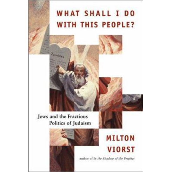 Pre-Owned What Shall I Do with This People?: Jews and the Fractious Politics of Judaism (Hardcover) 0684862891 9780684862897