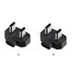 thumbnail image 2 of Adaptador OTG USB C hembra a 2x USB C macho Cateissary negro, 2 of 6