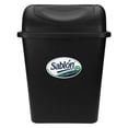 thumbnail image 3 of 2 Pack Bote de Basura 17L Tapa Balancín Negro Sablón 17 litros, color negro, material: Plástico resistente, 3 of 7