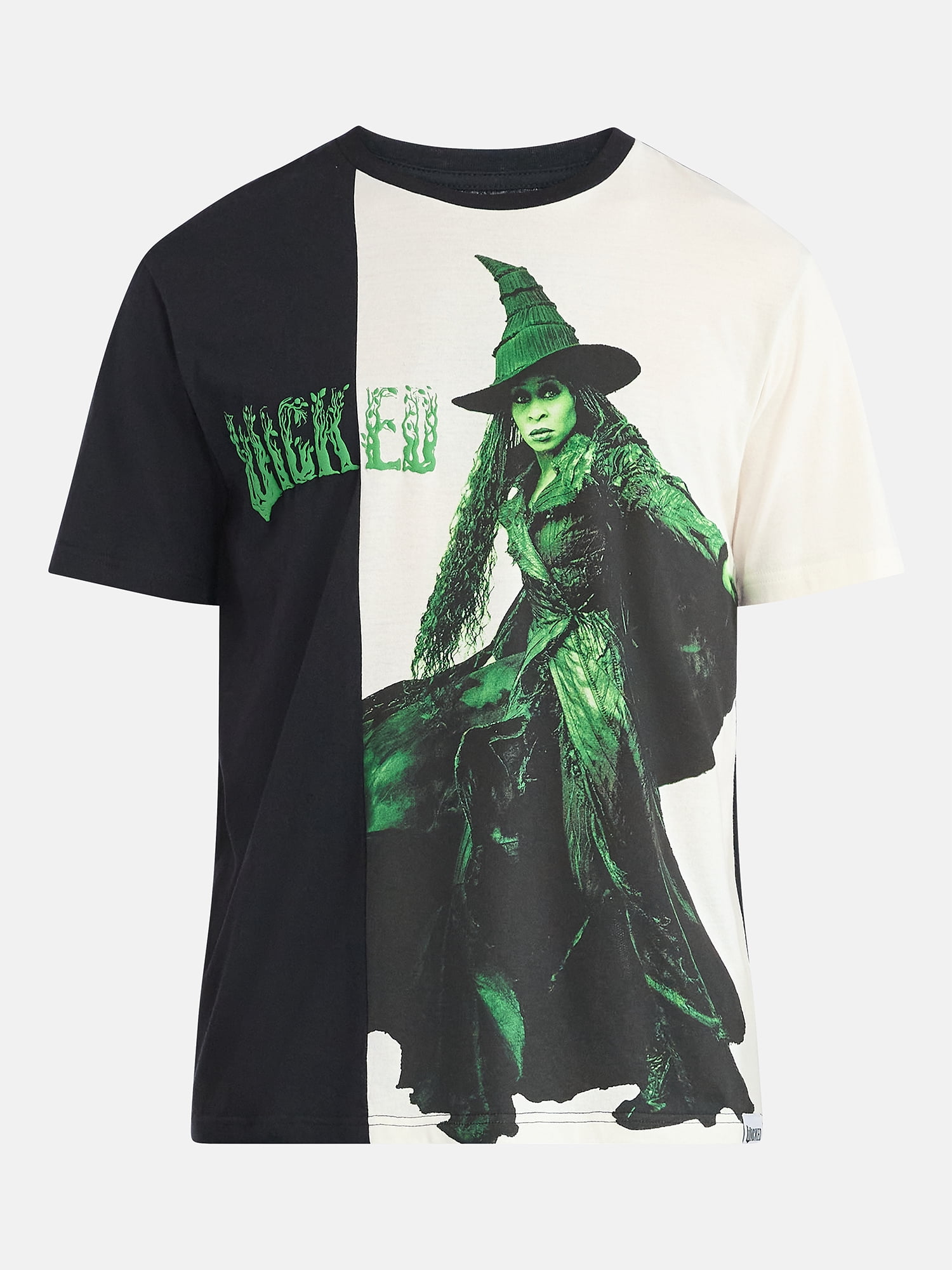 Wicked Men's and Big Men's Colorblocked Graphic Tee with Short Sleeves, Sizes S-3XL