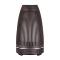 thumbnail image 1 of Milaget Humidifier Night Light Essential Oil Diffuser Auto Shut Off with Realistic Flame Black, 1 of 8