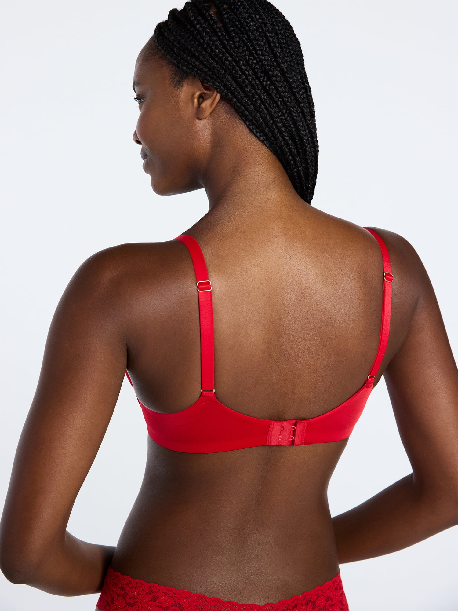 Joyspun Women's Add 2 Sizes Lace Push-Up Bra, Sizes 32A-38C