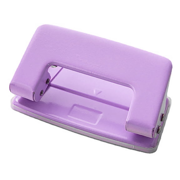 Hole Punch Double Hole Punch, Ergonomic Paper 2 Hole Puncher for 1mm Thick Paper Type 1, 2 Hole Paper Punch, Paper Hole Puncher, Double Hole Punching Tool Paper Craft