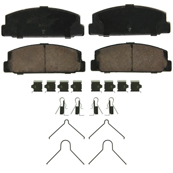 Wagner QuickStop ZD482 Ceramic Disc Brake Pad Set Fits select: 1984-1991,1993-1995 MAZDA RX7