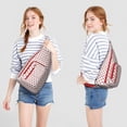 thumbnail image 3 of Sac à Bandoulière Imprimé Coccinelle de Dessin Animé - Sac à Bandoulière à Pois Rouges et Noirs Ludiques, Sac Léger et Tendance pour Magasinage et Photographie, 3 of 4