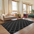 thumbnail image 2 of Lochas Soft Modern Area Rug Boho Geometric Rugs for Bedroom Living Room Nursery Modern Home Decor Carpet,5'x7',Balck & White, 2 of 7