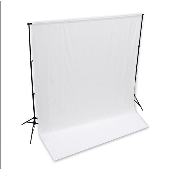 5 x 9 ft white Backdrop Background Photography 100% Polyester Photo Props"