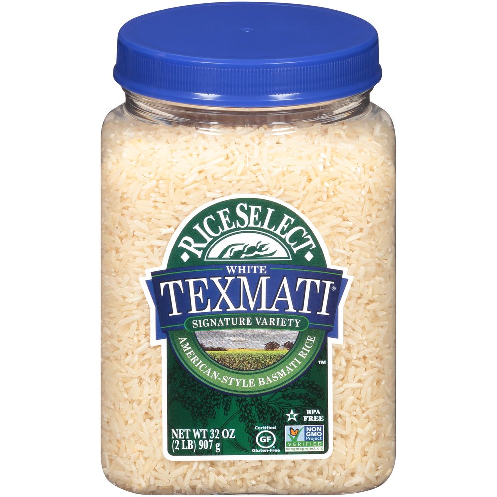 RiceSelect Texmati White Rice, 2Pound Jar