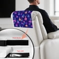 thumbnail image 5 of Xoenoiee Jellyfish Print PU Leather Recliner Chair Headrest Cover - Sofa, Love Seat, Furniture Protector, Slipcover Theater Seat Cover/Slip Cover for Home & Office, 17x27 Inches, 1 Pack, 5 of 7
