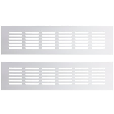 

2pcs Wardrobe Air Vent Aluminum Alloy Vent Cover Ventilation Cover Accessory