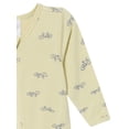 thumbnail image 3 of Modern Moments by Gerber Baby Neutral Super Soft Viscose Two-Way Zip Sleep 'N Play Footed Pajamas, Sizes Newborn - 6/9 Months, 3 of 7