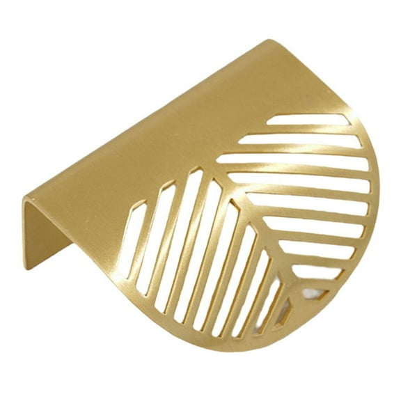 Brass Medicine Cabinet Hollow Handle New Chinese Door 8874-32