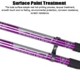 thumbnail image 6 of IC ICLOVER Pair 2 Trekking Walking Hiking Sticks Poles Quick Lock Adjustable Alpenstock 25.5" to 64.9" for All Heights, Durable & Lightweight Aluminum, Purple, 6 of 9