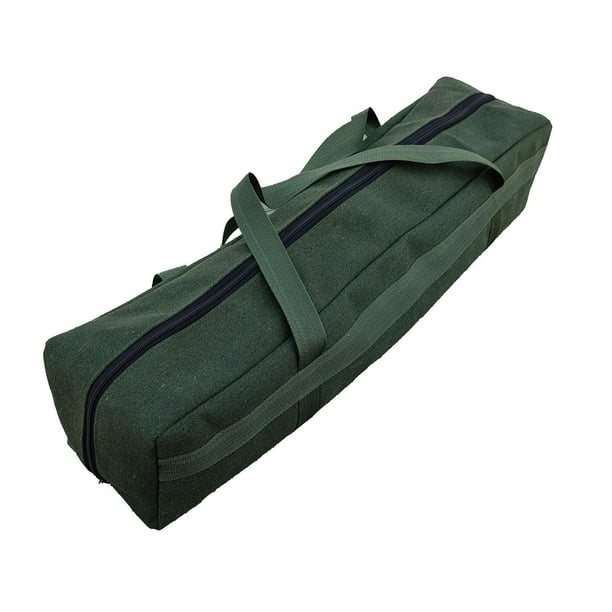 Bolsa para postes de toldo, bolso de mano, soporte de almacenamiento para tienda de campaña de lona, almacenamiento de equipo de camping para 100 cm x 20 cm x 20 cm