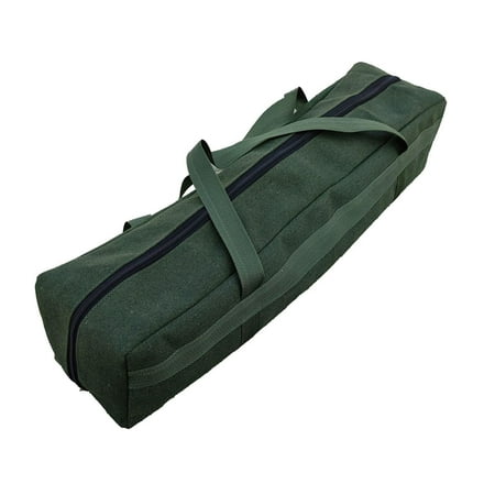 Tent Pole Container Canopy Pole Bag Tripod Carrying Case Canvas Material for Camping Hiking Outdoors