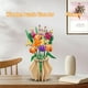 thumbnail image 2 of Jarrón Rompecabezas de Madera, para Exhibir Rosas, Tulipanes y Narcisos: un Regalo para los Amantes de las Flores de Ladrillo, 2 of 5