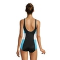 thumbnail image 2 of Lands' End Women's D-Cup Chlorine Resistant Scoop Neck Soft Cup Tugless Sporty One Piece Swimsuit, 2 of 3