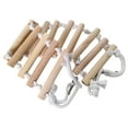 thumbnail image 3 of Miangastore Gecko Ladder Bridge Wooden Reptile Ladder Hanging Rope Ladder Climbing Toy for Chameleons Turtle Lizard Frog, 3 of 8