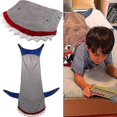 thumbnail image 5 of Lzymsz Shark Tail Blanket Mermaid Double Polar Fleece Shark Cozy Warm In Sofa Bed Christmas Birthday Gift For Children Teens Sleeping Bag-1, 5 of 5
