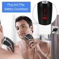 thumbnail image 2 of Afeitadora Eléctrica MAX-T Negra Recargable con Recortador Emergente 3D para Hombre, 2 of 7
