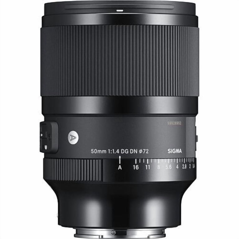 Sigma 50mm f/1.4 DG DN Art Lens for Sony E Mount Bundle with 64GB