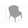 thumbnail image 7 of Boss Office Products Ava Accent Chair-Black, 7 of 7