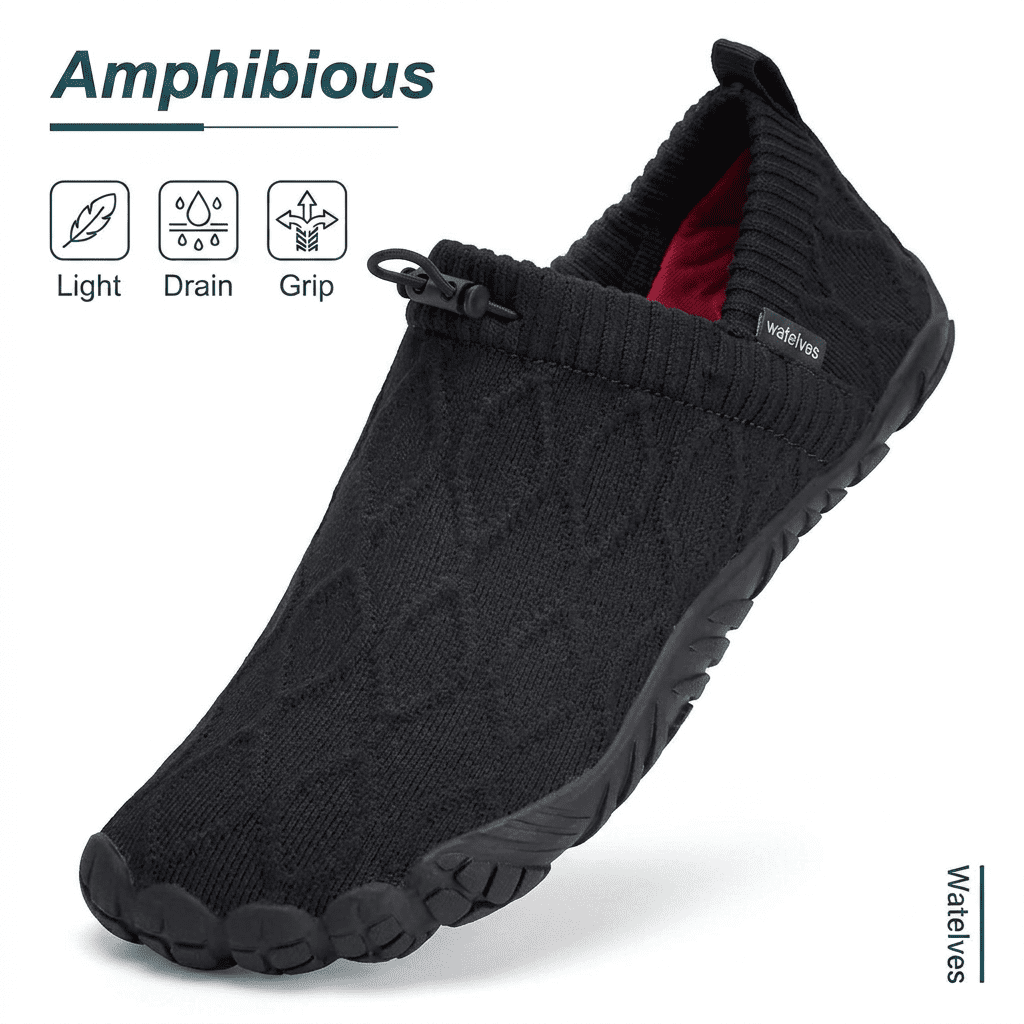 WateLves Barefoot Water Shoes for Women Breathable Walking Shoes Swim Beach Pool Outdoor Hiking Shoes