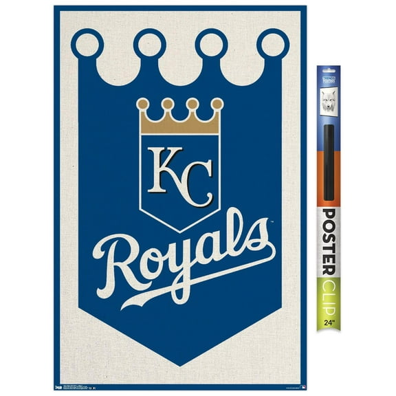 MLB Kansas City Royals - Logo 15 Wall Poster, 22.375" x 34"