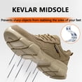 thumbnail image 4 of AUXDIQ Safety Trainers Men Women Steel Toe Cap Work Shoes Comfy Construction Industrial Sneakers, 4 of 6