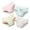 Green, variant on Tiijoy Girls Tagless Cotton Floral Briefs Breathable Underwear Panties, 4 Pack, Sizes 3-4