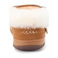 thumbnail image 4 of Fireside by Dearfoams Women's Gladstone Genuine Shearling Moccasin with Stitching, 4 of 8