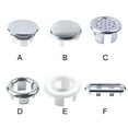 thumbnail image 1 of Langgg 4bags Decorative Cover With Filter Hole - Functionality And Style Of Wash Basins Ceramic Wash Basin Overflow Hole Cover Double layer 1Set, 1 of 6