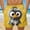 Yellow, variant on BRGZLK Mens Beach Shorts Summer Drawstring Waist Funny Big Eyed Bird Expression Print Summer Swim Trunks Novelty Beachwear Vacation Shorts with Pockets