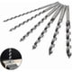 thumbnail image 1 of 6pcs Wood Drill Bit, 230mm Wood Drill Bit, Hex Wood Drill Bits, Carbon Steel Drill Bits Diameter 6/8/10/12/14/16mm, 1 of 3