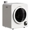 thumbnail image 2 of HOMCOM 120V Portable Clothes Dryer, 1300W Compact Laundry Front Load Tumble Dryer Machine 3.3  Cu. Ft. with Stainless Steel Tub, White, 2 of 9