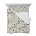 thumbnail image 7 of Botanical Queen Size Down Alternative Comforter, Lightweight Comforter Quilt Bedding Set with Pillow Shams Vintage Floral Wildflower Country Leaf Plant All Seasons Bed Comforter Duvet Insert 90"x96", 7 of 7