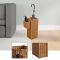 thumbnail image 5 of Umbrella Stand Storage Basket Tall Square Imitation Rattan PE Material for Hotel Lobby Office Entry, 5 of 7