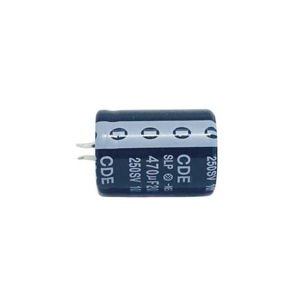 

Pack of 5 SLP471M200C5P3 Aluminum Electrolytic Capacitors - Snap In 470uF 200V 20% 105C