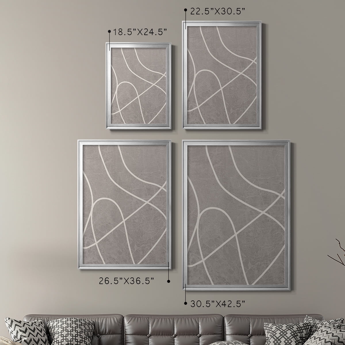 Fissures I Premium Classic Framed Print - Ready to Hang